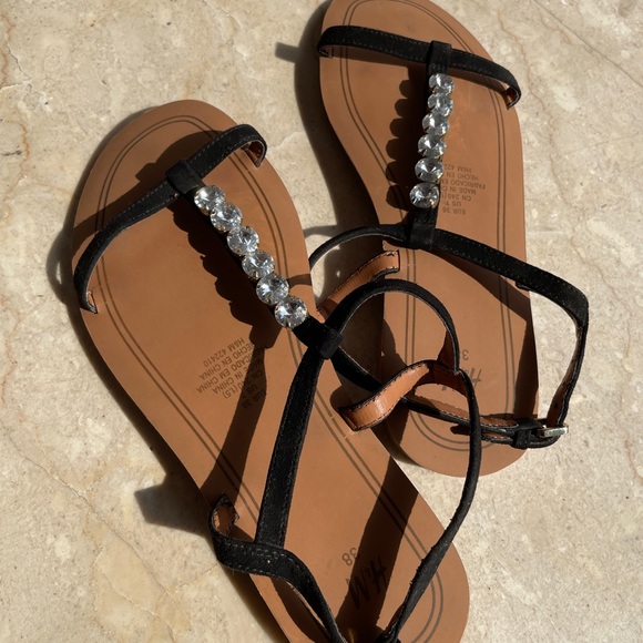 H&M Suede Stud Flats - Picture 6 of 14